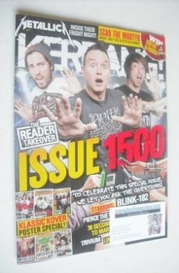 Kerrang magazine - The Reader Takeover cover (18 January 2014 - Issue 1500)