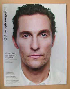 <!--2014-02-01-->Telegraph magazine - Matthew McConaughey cover (1 February