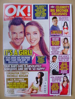 OK! magazine - Peter Andre and Emily MacDonagh cover (21 January 2014 - Issue 913)