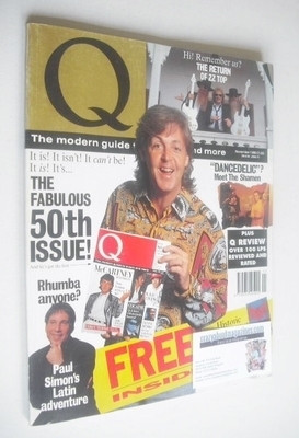 <!--1990-11-->Q magazine - Paul McCartney cover (November 1990)