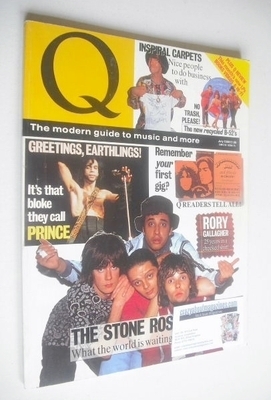 Q magazine - The Stone Roses cover (July 1990)