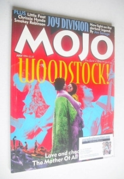 MOJO magazine - Woodstock cover (July 1994 - Issue 8)