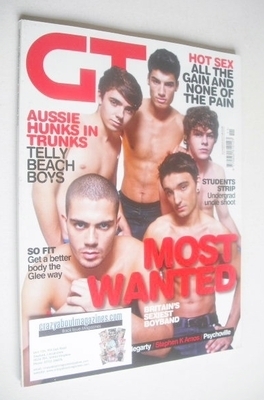 <!--2010-11-->Gay Times magazine - The Wanted cover (November 2010)