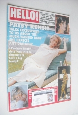 <!--1992-08-22-->Hello! magazine - Patsy Kensit cover (22 August 1992 - Iss