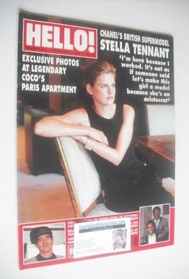 Hello! magazine - Stella Tennant cover (8 February 1997 - Issue 444)