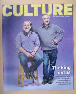 Culture magazine - Simon Russell Beale and Sam Mendes cover (19 January 2014)
