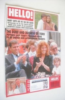 Hello! magazine - The Duke and Duchess of York cover (3 July 1993 - Issue 260)
