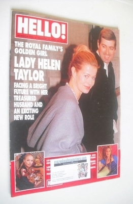 Hello! magazine - Lady Helen Taylor cover (6 March 1999 - Issue 550)