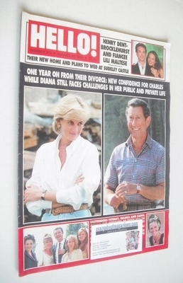 Hello! magazine - Princess Diana and Prince Charles cover (30 August 1997 - Issue 473)