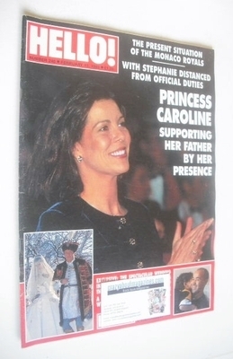Hello! magazine - Princess Caroline cover (13 February 1993 - Issue 240)