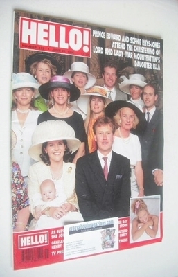 Hello! magazine - Lord and Lady Ivar Mountbatten cover (22 June 1996 - Issue 412)