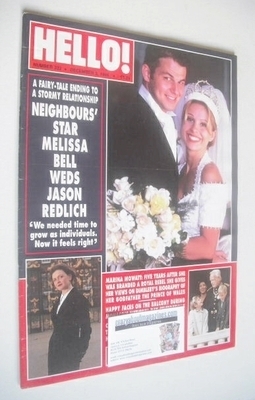 Hello! magazine - Melissa Bell and Jason Redlich cover (3 December 1994 - Issue 333)