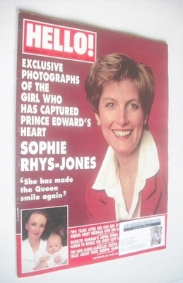 Hello! magazine - Sophie Rhys-Jones cover (21 May 1994 - Issue 305)