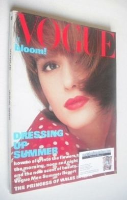 British Vogue magazine - June 1985