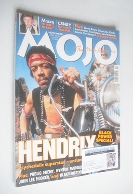 <!--1999-11-->MOJO magazine - Jimi Hendrix cover (November 1999 - Issue 72)