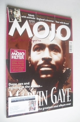 MOJO magazine - Marvin Gaye cover (March 1999 - Issue 64)