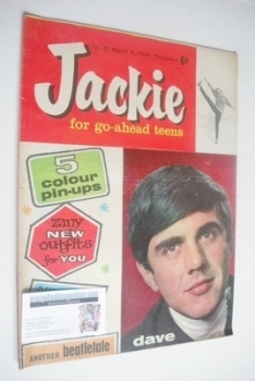 Jackie magazine - 14 March 1964 (Issue 10 - Dave Clark)