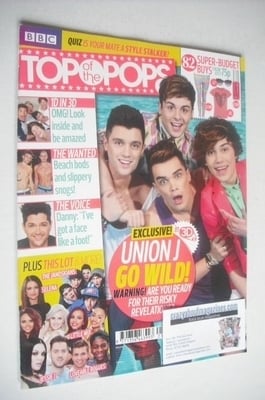 Top Of The Pops magazine - Union J cover (22 May - 18 June 2013)