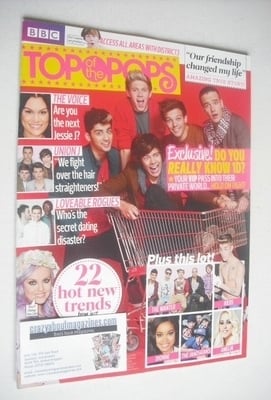 Top Of The Pops magazine - One Direction cover (27 March - 23 April 2013)