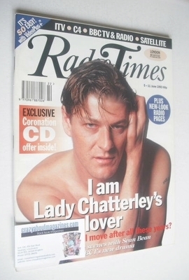 Radio Times magazine - Sean Bean cover (5-11 June 1993)
