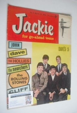 <!--1964-03-21-->Jackie magazine - 21 March 1964 (Issue 11 - The Dave Clark