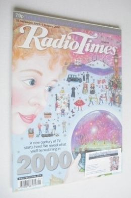 Radio Times magazine - Millennium cover (31 December 1999 - 7 January 2000)