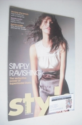 Style magazine - Daria Werbowy cover (17 December 2006)