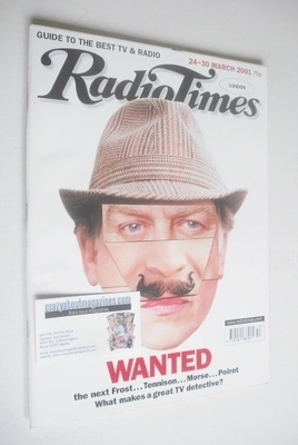 Radio Times magazine - Wanted cover (24-30 March 2001)