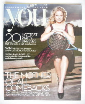 You magazine - Kim Clijsters cover (22 November 2009)