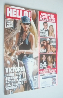Hello! magazine - Victoria Beckham cover (19 August 2013 - Issue 1290)