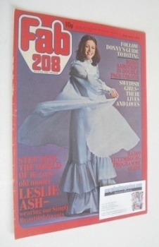 Fabulous 208 magazine (24 July 1976 - Leslie Ash cover)