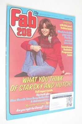 Fabulous 208 magazine (23 October 1976 - Leslie Ash cover)