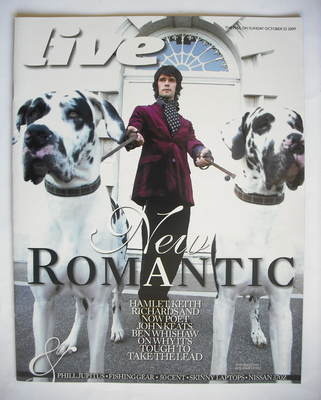 Live magazine - Ben Whishaw cover (25 October 2009)