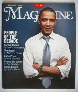 The Times magazine - Barack Obama cover (12 December 2009)