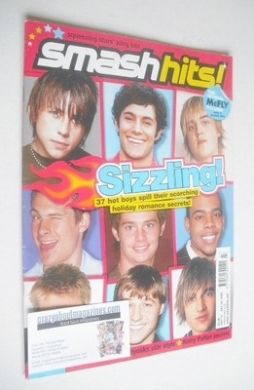 Smash Hits magazine - Hot Boys cover (12-25 July 2005)