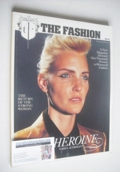 The Fashion magazine - Nadja Auermann cover (Autumn/Winter 2000 - No. 01)