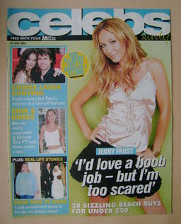 <!--2005-07-31-->Celebs magazine - Jenny Frost cover (31 July 2005)