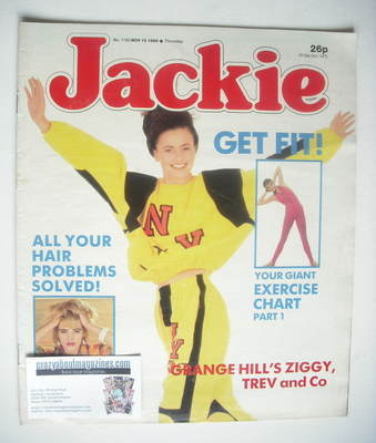 <!--1986-11-15-->Jackie magazine - 15 November 1986 (Issue 1193)