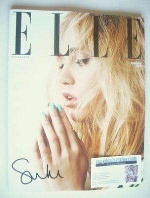 <!--2014-01-->British Elle magazine - January 2014 - Suki Waterhouse cover 