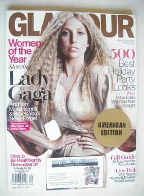 <!--2013-12-->Glamour magazine - Lady Gaga cover (December 2013 - USA Editi