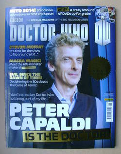 <!--2014-02-->Doctor Who magazine - Peter Capaldi cover (February 2014 - Is