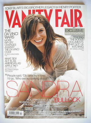 <!--2006-07-->Vanity Fair magazine - Sandra Bullock cover (July 2006)