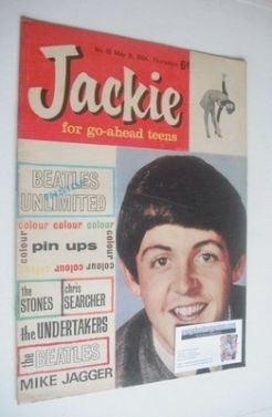<!--1964-05-09-->Jackie magazine - 9 May 1964 (Issue 18 - Paul McCartney co