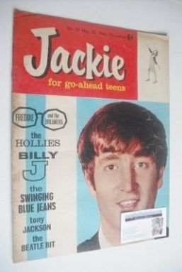 <!--1964-05-23-->Jackie magazine - 23 May 1964 (Issue 20 - John Lennon cove
