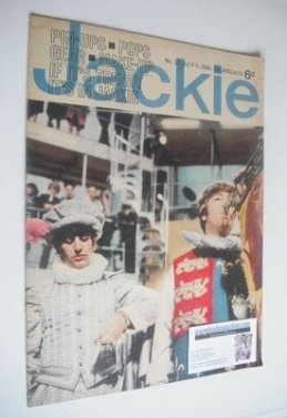 Jackie magazine - 11 July 1964 (Issue 27 - Ringo Starr and John Lennon cover)