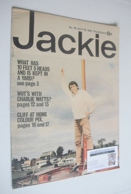 Jackie magazine - 25 July 1964 (Issue 29)