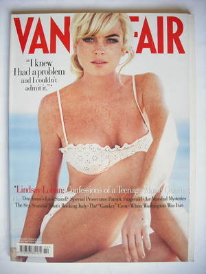 Vanity Fair magazine - Lindsay Lohan cover (February 2006)