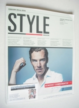 Style magazine - Benedict Cumberbatch cover (January/February 2014)
