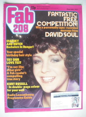 Fabulous 208 magazine (22 January 1977 - Leslie Ash cover)