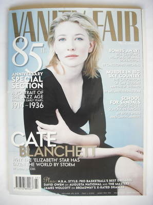 Vanity Fair magazine - Cate Blanchett cover (March 1999)
